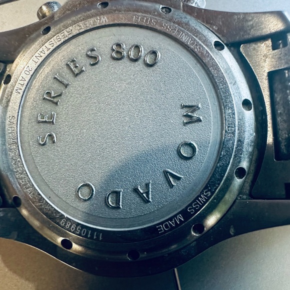 Movado Series 800 Sub-Sea 200m Dial Stainless Steel Band - Picture 4 of 5